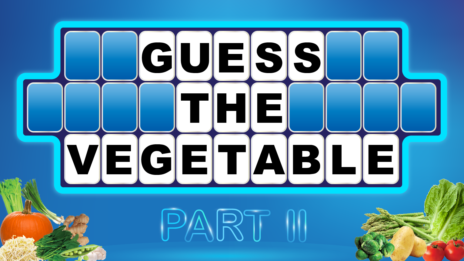 Word Guessing Game - Guess the Vegetable - Part 2