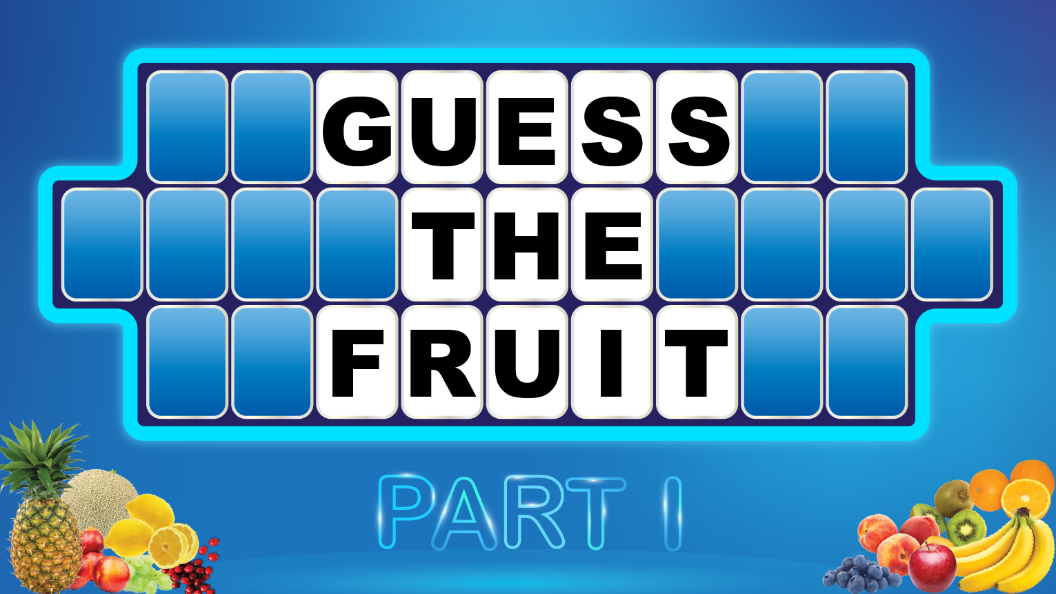 Word Guessing Game - Guess the Fruit - Part 1
